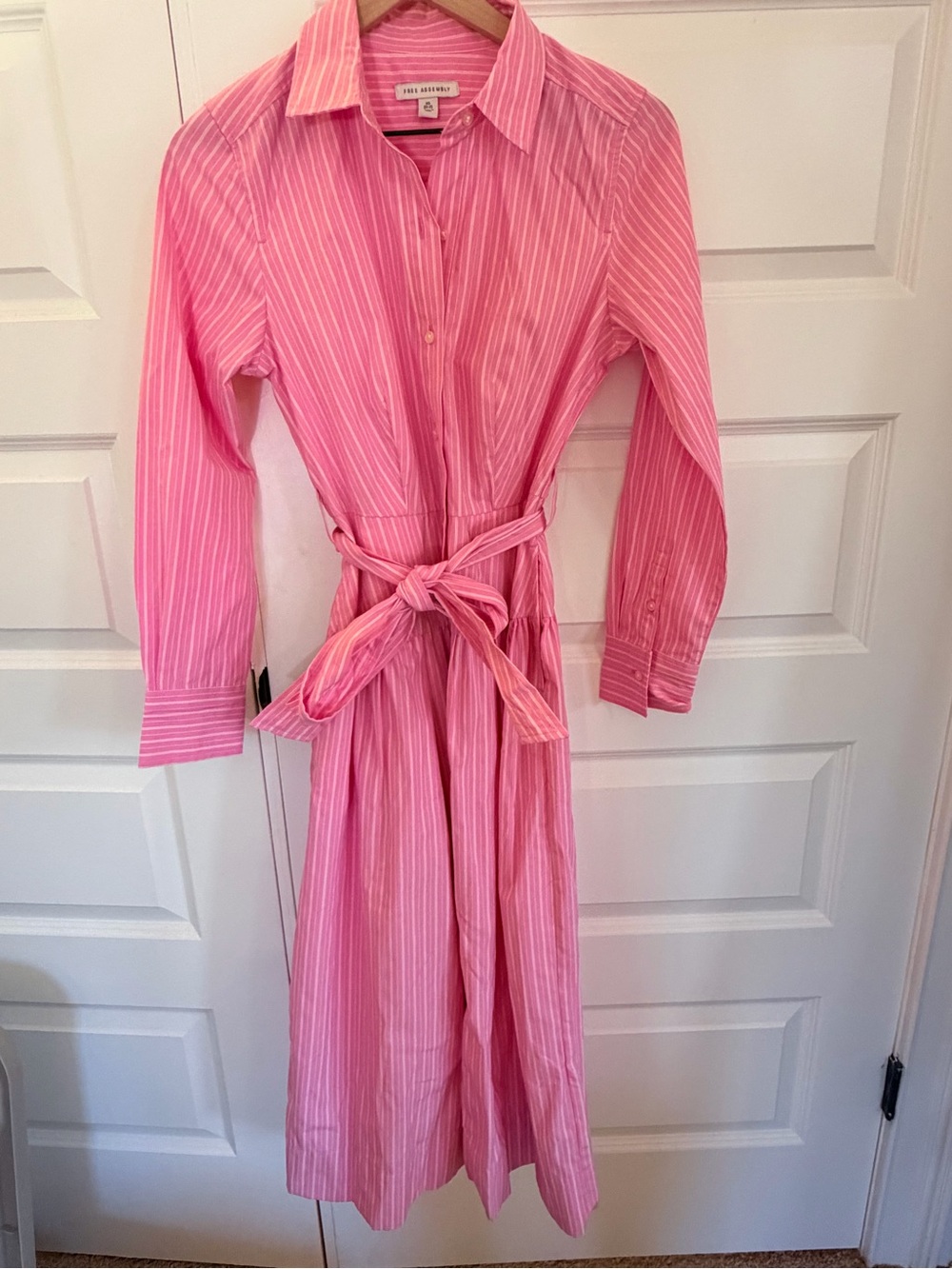 NWOT free assembly pink dress